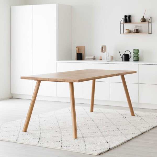 Söögilaud Edna 90x195 cm (tamm) - Image 2