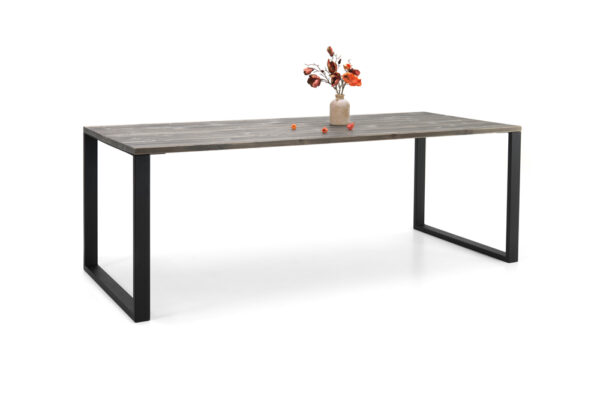 Söögilaud Edna 90x220 cm, metalljalgadega (mänd) - Image 20