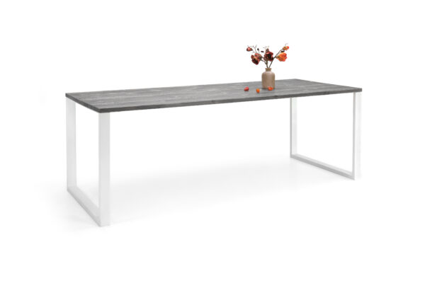 Söögilaud Edna 90x220 cm, metalljalgadega (mänd) - Image 25