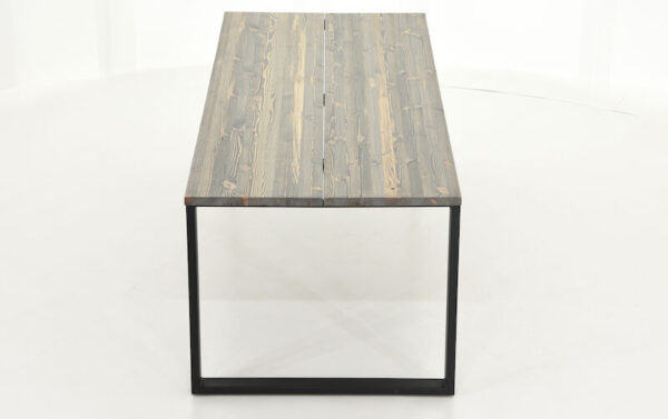 Söögilaud Edna 90x220 cm, metalljalgadega (mänd) - Image 23