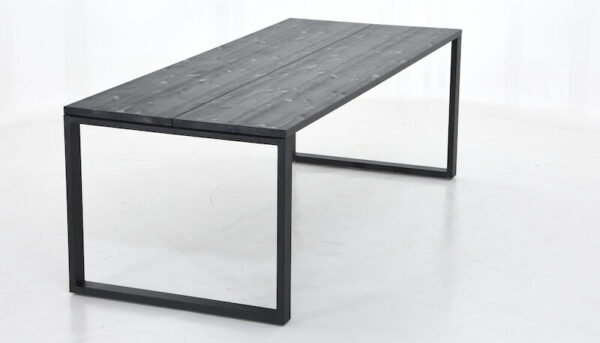 Söögilaud Edna 90x220 cm, metalljalgadega (mänd) - Image 29