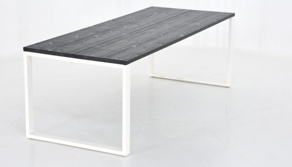 Söögilaud Edna 90x220 cm, metalljalgadega (mänd) - Image 34