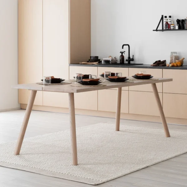 Söögilaud Edna 90x195 cm (tamm)