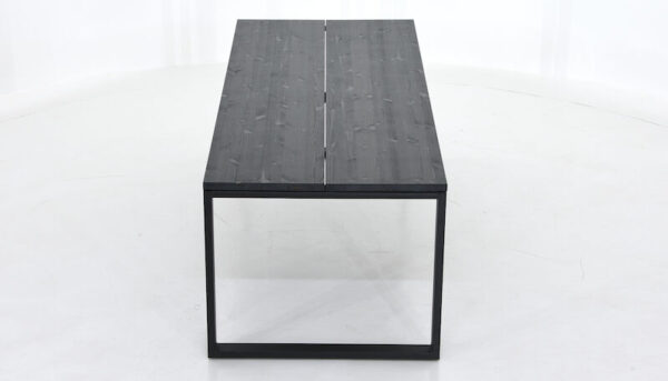 Söögilaud Edna 90x220 cm, metalljalgadega (mänd) - Image 31