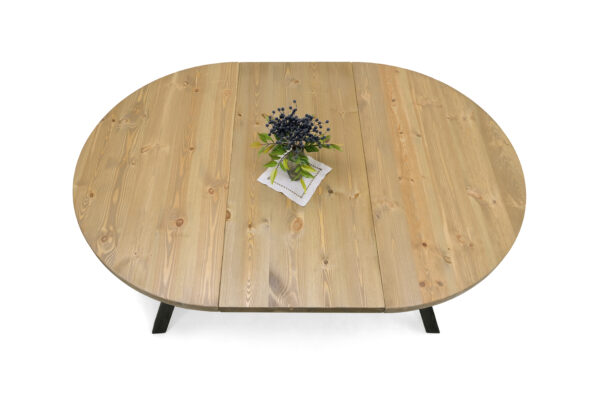 Ümarlaud Lana Ø115 cm + pikendus (mänd) - Image 6