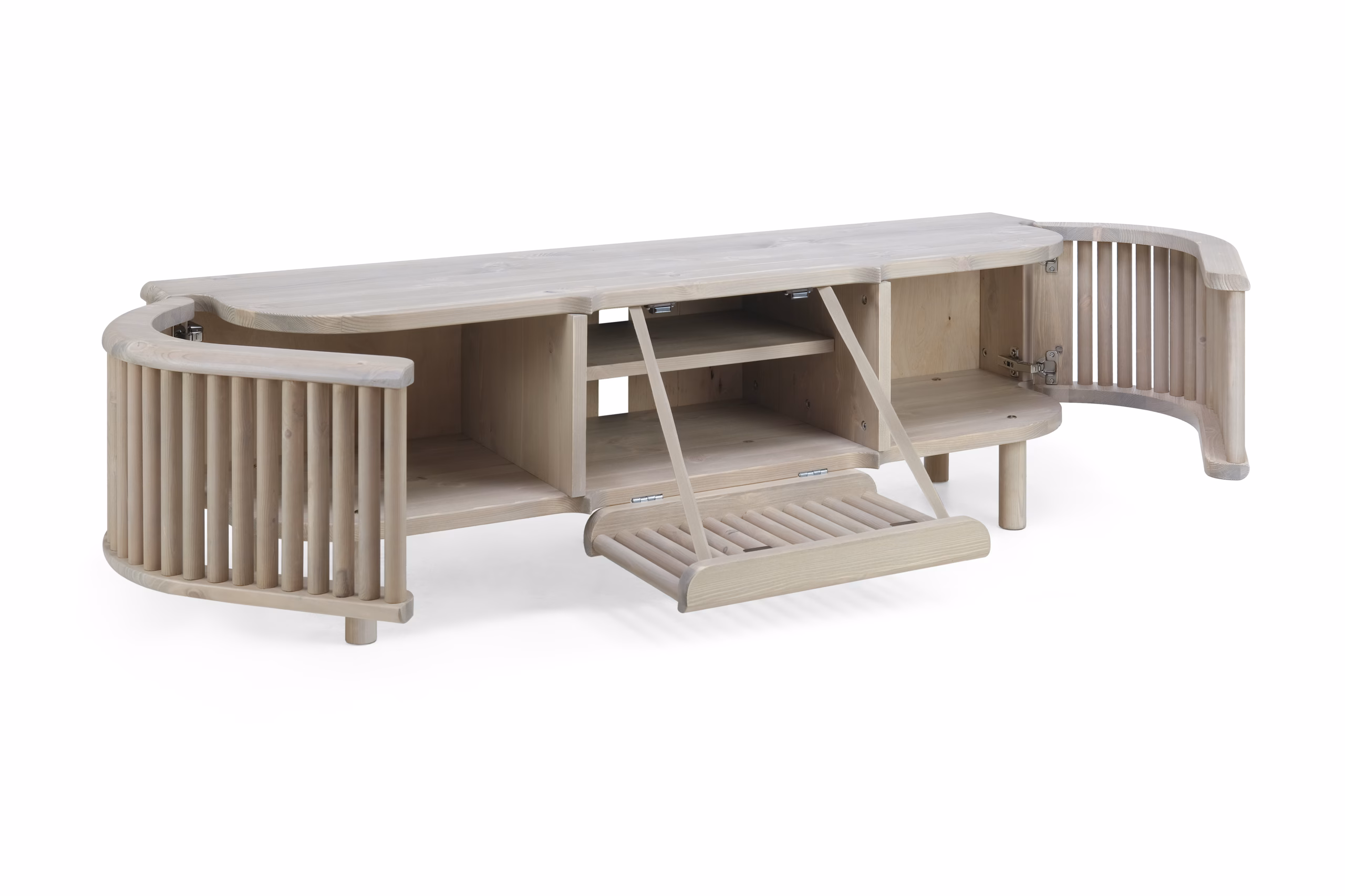 TV-laud Kaisa 45x148 cm (mänd) - Image 4