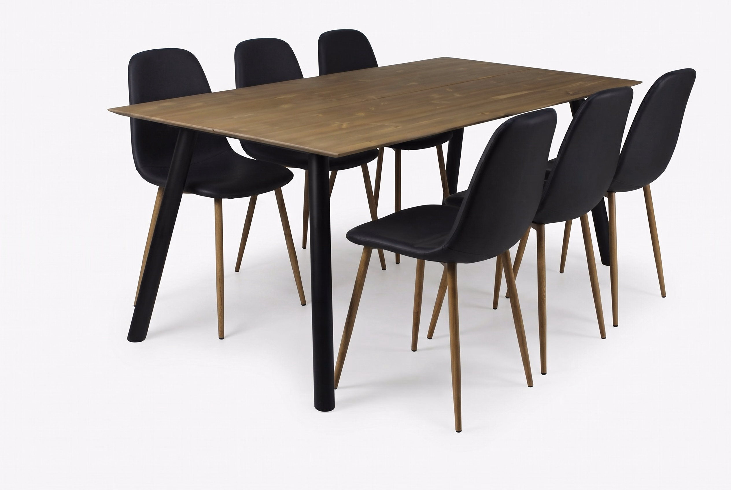 Söögitool Nordic (6tk) + Söögilaud Palma 90x180 cm - KOMPLEKT - Pilt 2